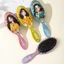 FAVORITEGOODS Lược Đệm Không Khí, Lược Làm Tóc Di Động Gia Đình, Công Cụ Tạo Kiểu Tóc Hình Bầu Dục Tóc Da Đầu Lược Massage