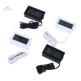 [Nhà Điện] Màn Hình LCD Kỹ Thuật Số 1M Có Đầu Dò Chống Thấm Nước Cảm Biến Nhiệt Độ C / Fahrenheit Cho Tủ Lạnh Bể Cá