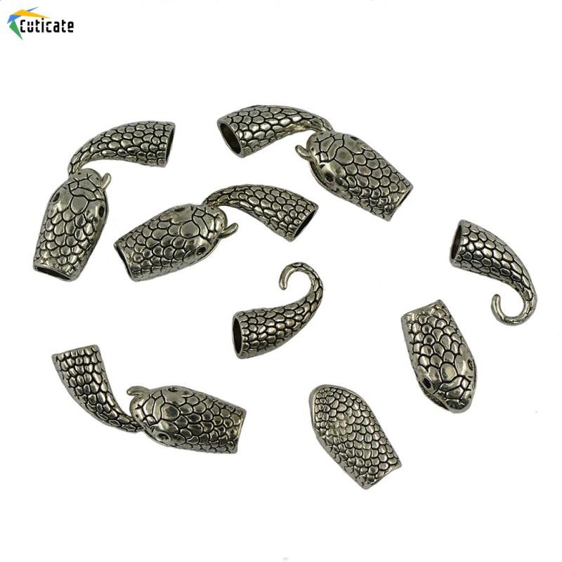 6 Bộ Bạc Rắn Hợp Kim Móc Khóa Khóa Trang Sức Makig Phát Hiện