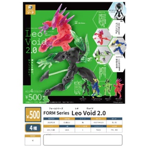 Có hàng tại Nhật Bản, mô hình lắp ráp SO-TA Capsule Toy Form Series LEO Void 2.0 5QG5