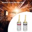 NOTE1 Nakamichi Chuối Cắm, Âm Thanh Âm Nhạc Mạ Vàng Chuối Cắm, Loa Khuếch Đại Cho Loa Dây Có Khóa Vít Loa Dây Kết Nối Cáp