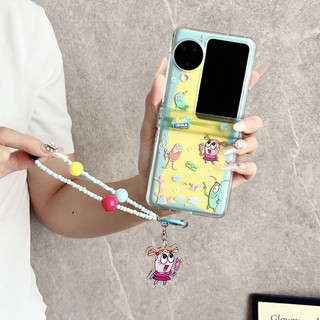 Ốp điện thoại gấp cho Oppo Find N2 N3 Flip Cute Bikini Burger Bracelet Vỏ điện thoại TPU cứng