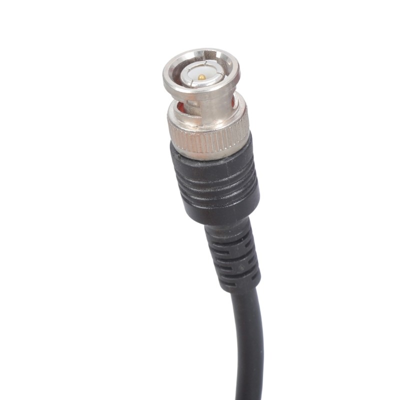 BNC Male to Double 4mm Banana Plugs Stackable Test Leads Probes for Oscilloscope
