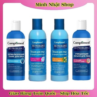 [DATE MỚI] Toner Compliment No Problem Salicylic Acid Làm Sạch Da Kiềm Dầu Giảm Mụn 200ml - HÀNG NGA CHÍNH HÃNG
