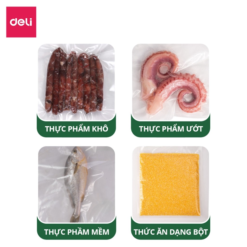 [TẶNG CUỘN TÚI 3M] Máy Hút Chân Không Thực Phẩm LM666 Công Suất Cao Tặng Kèm Ống Hút Thực Phẩm Tiện Lợi