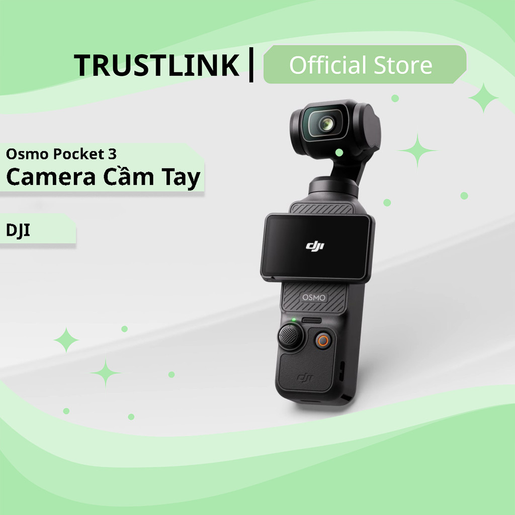 Camera DJI Osmo Pocket Quay Phim 4K Chống Rung Màn Hình