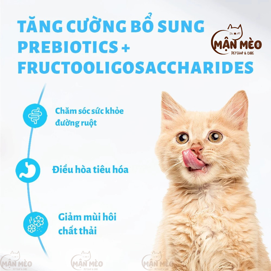 [COMBO 8 TÚI] Pate MRVET Cho Mèo, Pate Cho Mèo Từ Thịt Bổ Sung Các Dưỡng Chất Thiết Yếu Gói 70g