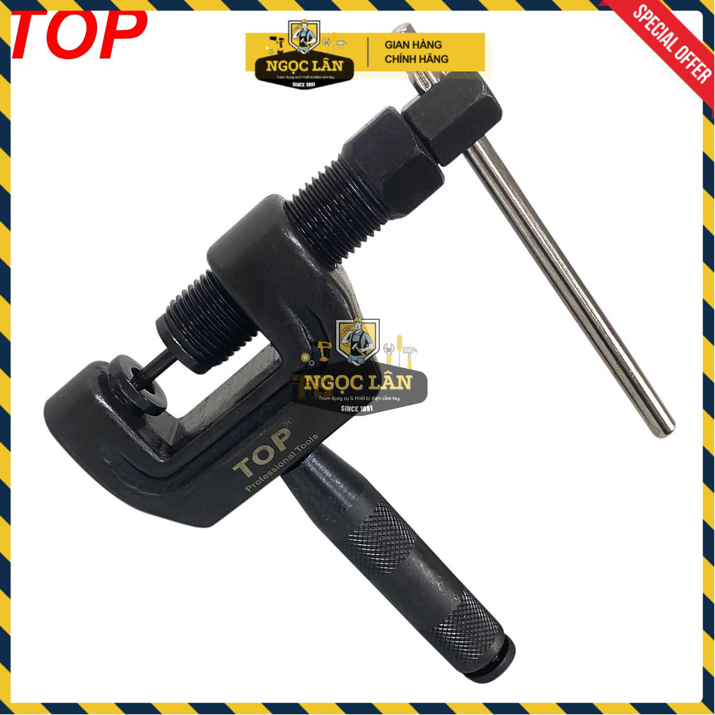 [Chính hãng TOP] Cảo mắt sên TOP, Vam tháo đột xích xe máy 3.6mm 4.8mm  thép đúc nguyên khối cao cấp