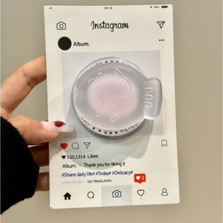 Ins Dễ Thương Sandwich Snapper Đốt Từ Giá Đỡ Thích Hợp Cho Điện Thoại Di Động MagSafe Hấp Phụ Mạnh Máy Tính Để Bàn Lười Đứng