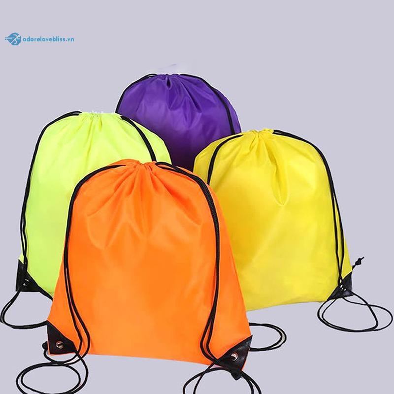 Túi Thể Dục Ba Lô Dây Rút Chống Thấm Nước, Có Thể Gập Lại, Dùng Khi Đi Bộ Đường Dài, Cắm Trại, Bơi, Nam Nữ BSS