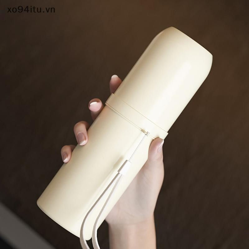XOITU Hộp đựng bàn chải đánh răng du lịch di động đơn giản Bàn chải đánh răng và kem đánh răng Hộp lưu trữ có nắp Hộp đựng nha khoa VN