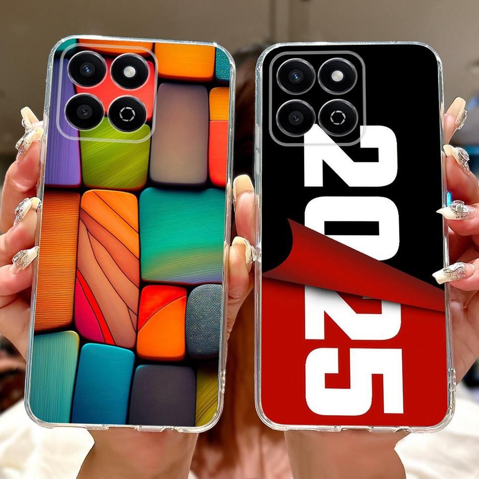 Dành Cho Huawei Honor 200 Smart / Honor X7C 4G / Honor 60 Plus Ốp Điện Thoại Rồng Sư Tử Hổ Cá Koi Vỏ Silicon TPU Mềm Trong Suốt