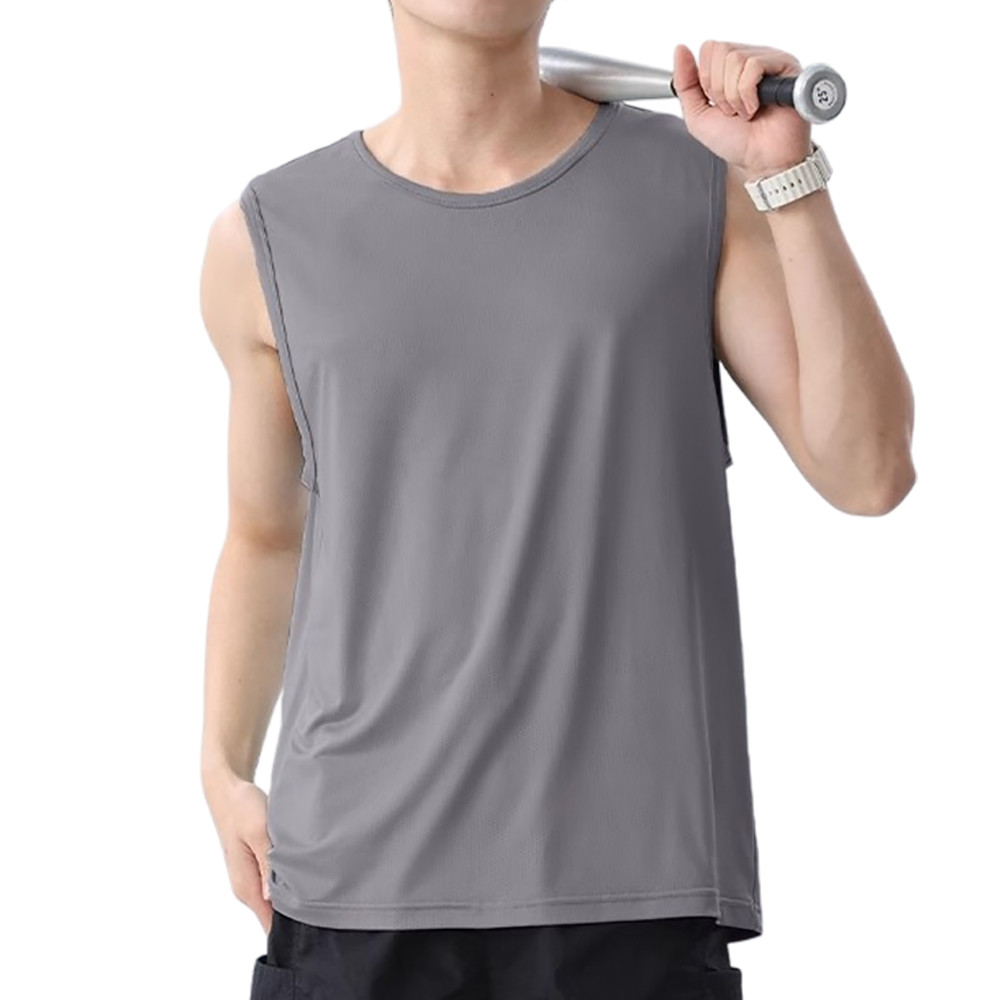 Nam Chạy Bộ Thể Thao Thể Dục Không Tay Nam Singlet