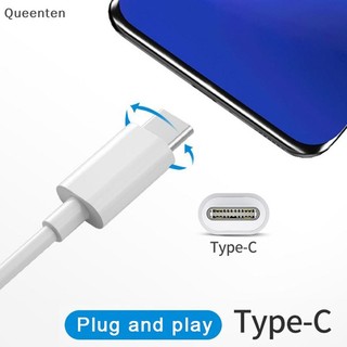 Queenten Loại c Sang 3.5 Mm Aux Adapter Type-c 3.5 Jack Cáp Âm Thanh Cho Điện Thoại Tai Nghe Chuyển Đổi QT