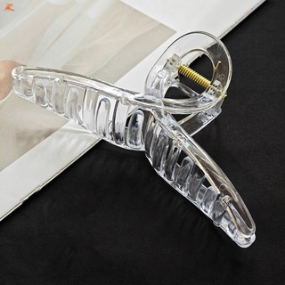 Phụ nữ kẹp tóc trong suốt phong cách đơn giản bền đẹp cho tóc dày