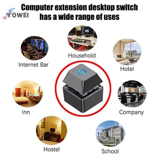YOWEI PC LED PC Vỏ máy tính Nút ngoài Vỏ máy tính Bo mạch chủ Nút chìa khóa cơ Bo mạch chủ Nguồn khởi động bên ngoài VN