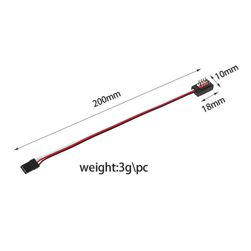 Trung tâm bướm ga Servo Động cơ không chổi than ESC Bộ điều khiển tốc độ 4 trong 1 Tiết lưu Hiệu chỉnh song song cho RC Multicopter Drone