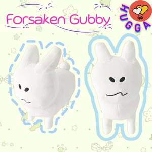 ❤HUGGA❤Forsaken Gubby Sang Trọng Búp Bê Thỏ Dễ Thương Sang Trọng Đồ Chơi Trẻ Em Quà Tặng Sinh Nhật Cặp Đôi Quà Tặng Trao Đổi Tốt Nghiệp Quà Tặng Đồ Chơi Mềm