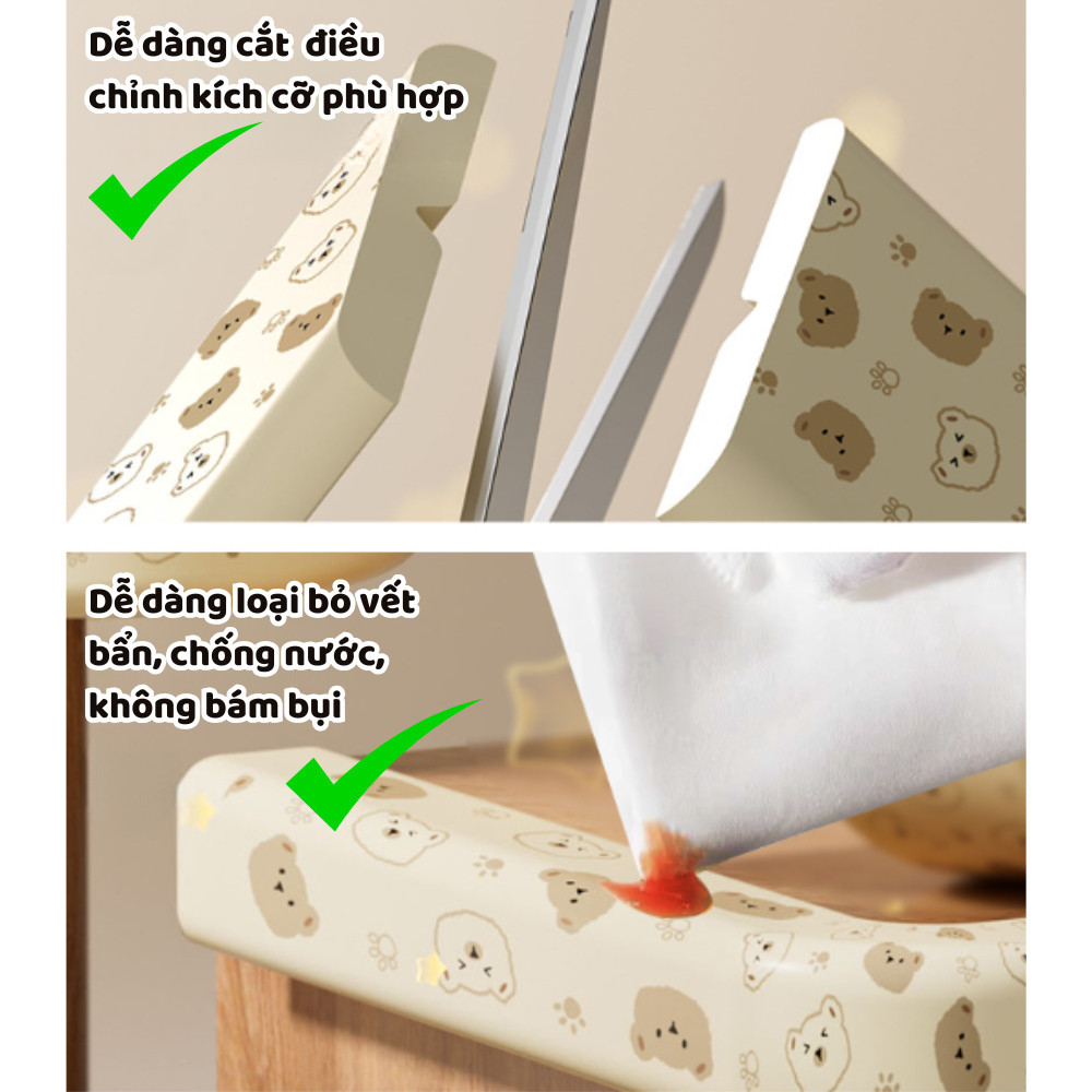 Cuộn Xốp Tự Dính Bọc Cạnh Bàn Chống Va Đập Dài 2 Mét , Miếng Dán Bịt Góc Tường Chống Va Chạm An Toàn Cho Bé