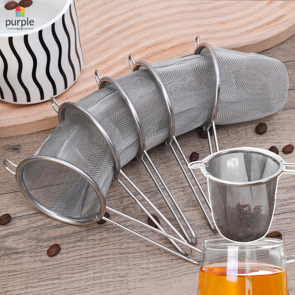 Bộ lọc bằng thép không gỉ mịn bằng thép không gỉ Lưới lọc trà di động cho văn phòng tại nhà Ứng dụng rộng rãi