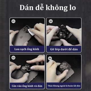 Miếng dán camera iPhone lấp lánh nhiều màu, chống trầy – Dành cho iPhone 17 16 15 14 13 12 11 Pro Max 11 12 13 mini