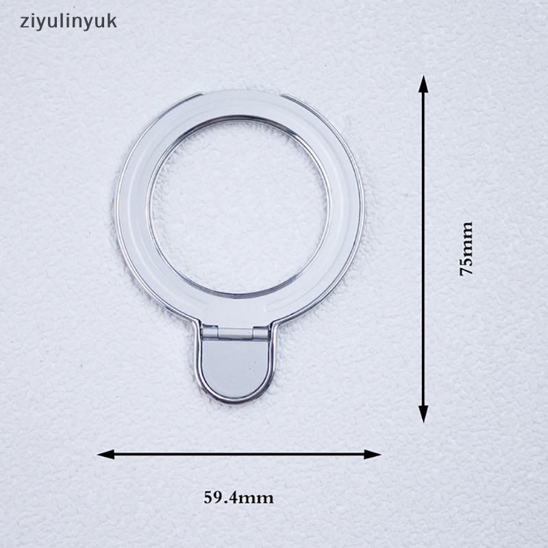 Ziyulinyuk 2.5MM Cho Chân Đế Nhẫn Từ Tính Siêu Mỏng Giá Đỡ Điện Thoại Di Động Chân Đế Kim Loại Nam Châm Vòng Khóa Giá Đỡ Cho EN