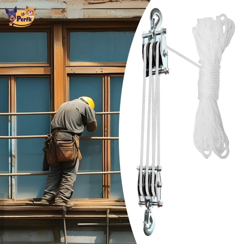 Palăng ròng rọc Tiết kiệm nhân công di động Khối nhỏ gọn và hệ thống ròng rọc giải quyết