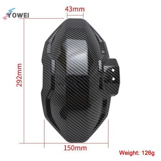 YOWEI Chắn Bùn Xe Máy Sợi Carbon Kết Cấu Chắn Bùn Xe Điện Chắn Bùn Đa Năng Sợi Carbon VN