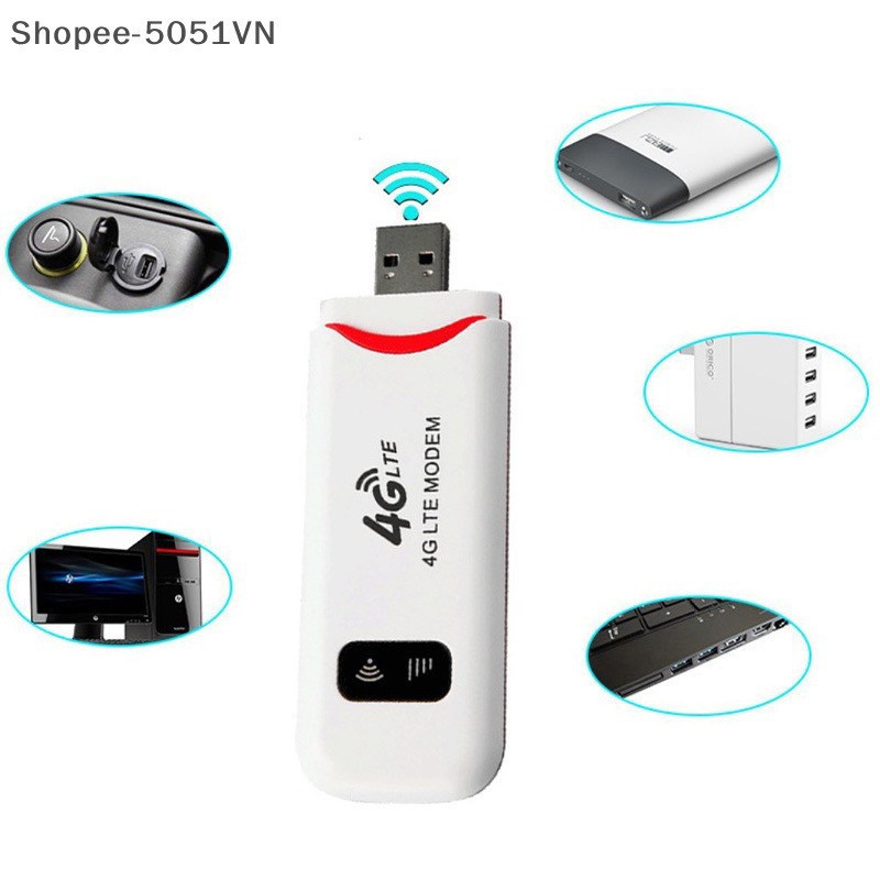 USB wifi từ sim 4g dcom thu phát wifi tốc độ cao 150Mpbs hỗ trợ tất cả nhà mạng | BigBuy360 - bigbuy360.vn