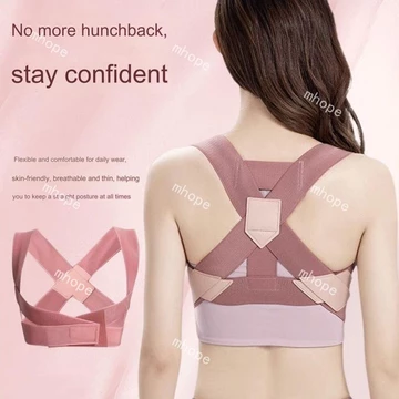 Đai hỗ trợ lưng Đai chỉnh sửa lưng Đai chống giật Corrector Thắt lưng đàn hồi Điều chỉnh tư thế Đai hỗ trợ cho nữ Thắt lưng chỉnh sửa vô hình/Đai chống gù lưng nam nữ , Đai nâng ngực nữ có nẹp chỉnh c
