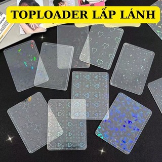 Top Đựng Card Combo 10 Cái Toploader B8 Decor Hologram Lấp Lánh Siêu Xinh Timo VPBL16