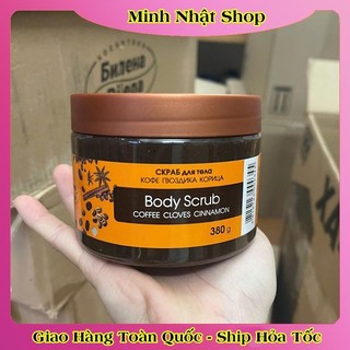 [MẪU MỚI NHẤT] Tẩy Da Chết Quế Hồi Cà Phê Body Scrub Bilena Của Nga Giúp Làm Sáng Và Săn Chắc Làn Da 380g