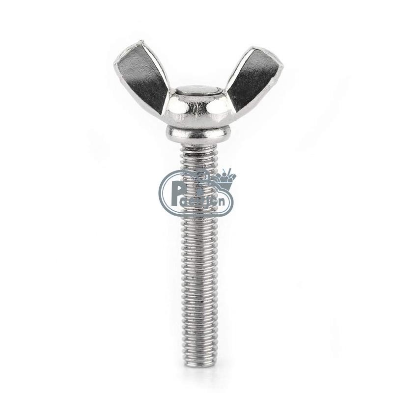 Bộ 5 Ốc Vít Tay Cánh Bướm M5 Bu Lông Thép Không Gỉ 304, Full Thread (M5X40mm)