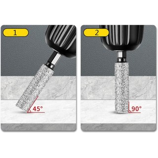 Bộ mũi khoan khô Bộ lục giác Chân kim cương lõi gạch cắt lỗ 6mm 8mm 10mm 12mm để sử dụng đá thủy tinh gốm thay thế chính xác an toàn phù hợp dùng cho gia đình căn hộ văn phòng và không gian nhỏ
