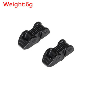 Vỏ máy kim loại Bản lề Tâm trạng Trang trí mảnh cho Rlaarlo MK07 JK07 Bộ phận nâng cấp kim loại RC Xe OP Phụ kiện-- & -