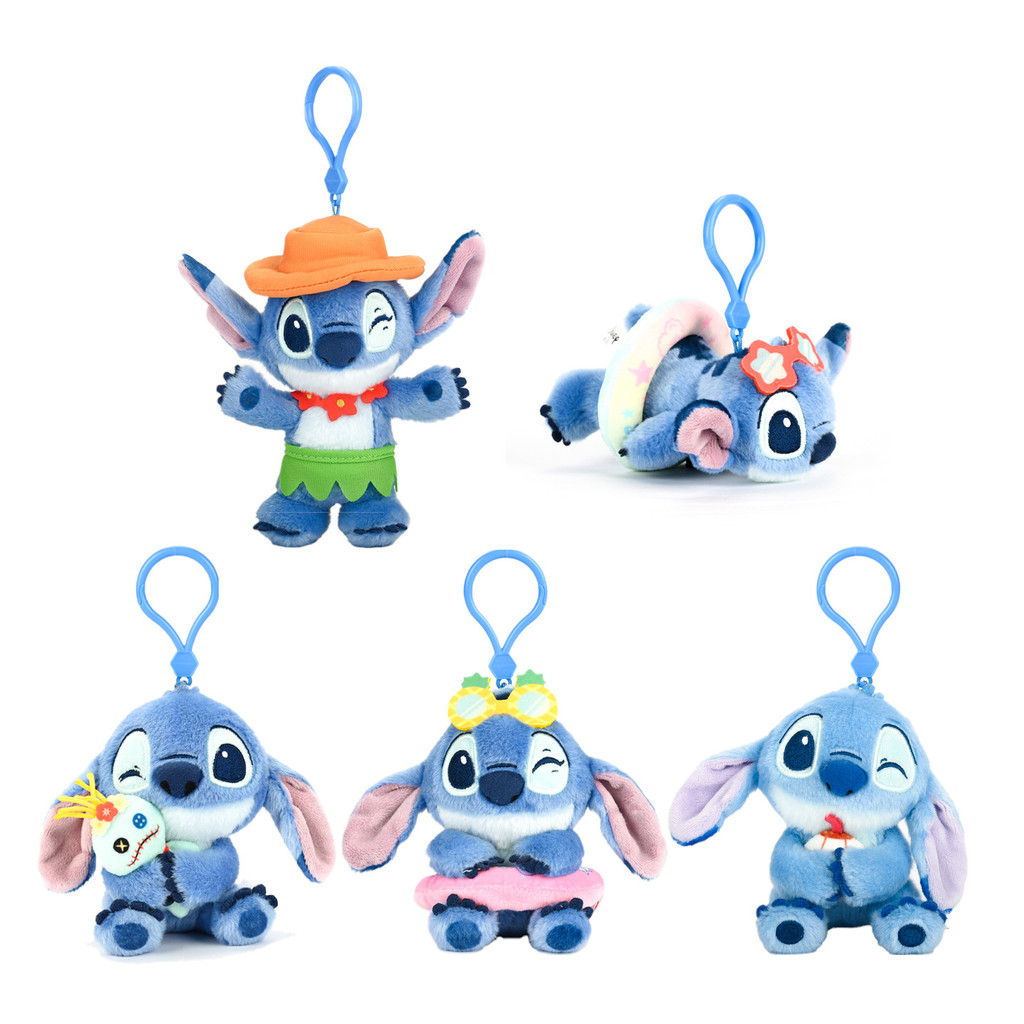 PS1 Stitch Sang Trọng Búp Bê Quà Tặng Trang Trí Nhà Đồ Chơi Nhồi Bông Gối Đệm Móc Khóa Mặt Dây Chuyền Cho Trẻ Em Bộ Sưu Tập SP1