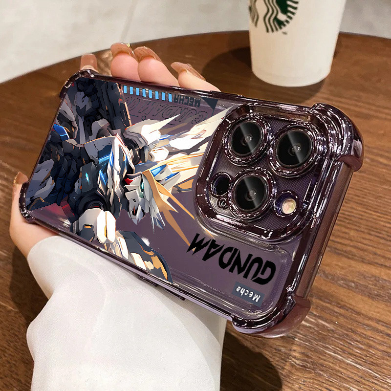 Ốp Lưng Samsung Galaxy A56 A36 A26 A16 A06 A15 A55 A35 A50 A30S A53 A54 A51 A05S Vỏ Hoạt Hình Anime Gundam Cool