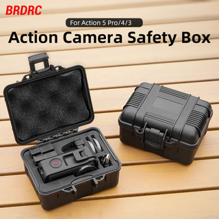 Dành Cho DJI Osmo ACTION 5 Pro Hộp Bảo Quản Cầm Tay Hộp An Toàn HÀNH ĐỘNG 3 / 4 Hành Lý Camera Phụ Kiện