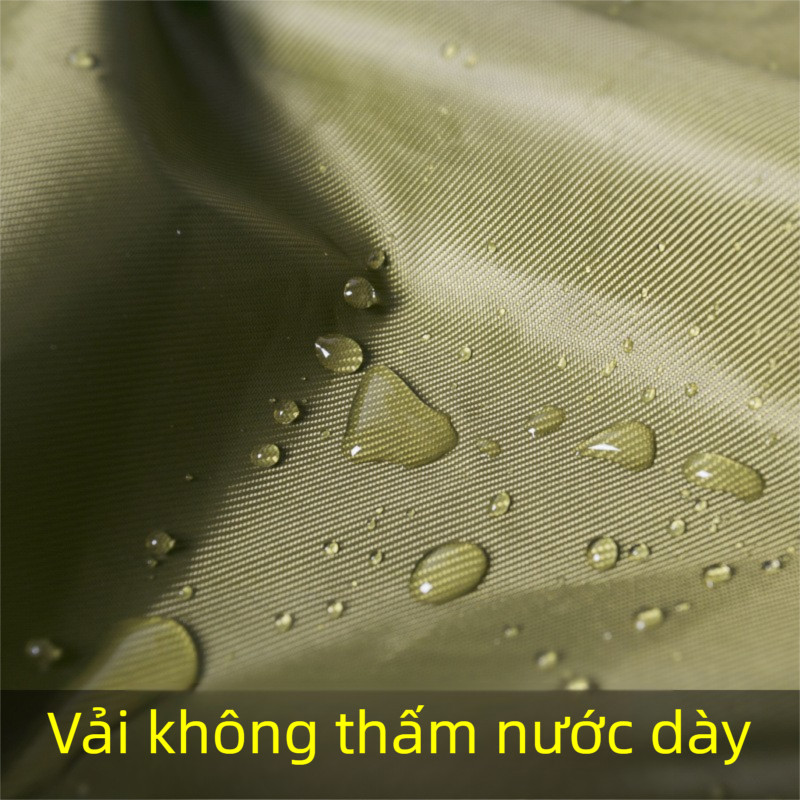 Vải Oxford dày Áo Mưa DÂY KÉO NAM NỮ vải Da Cá cao cấp có nút bấm chống thấm đủ màu đủ size Người Lớn