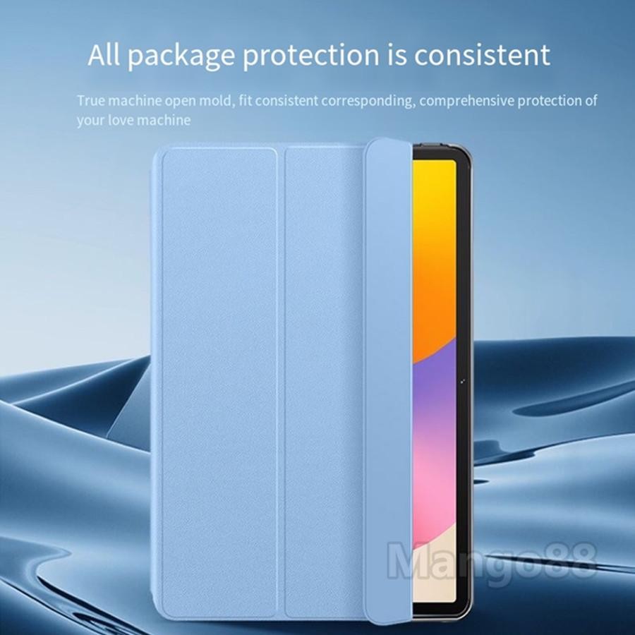 Ốp Lưng Cho Xiaomi Redmi Pad 2 SE 9.7 Inch 2026 Redmi Pad 2 9.7 Inch 2026 Mềm TPU Cảm Giác Da Đánh Thức Ốp Lưng TPU Mềm Chống Sốc Ba Lần Gấp Đứng Vỏ Lật Máy Tính Bảng