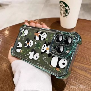 Ốp điện thoại Panda Bamboo cho Infinix Hot Smart 9 8 8Pro Tecno Spark GO 1 2024 50i 40i 40 30i 30 20 20C 10S 9 7 5 Note 40 30 ITEL A70 P55 NFC Plus Pro