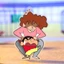 Anime Crayon Shin-chan Móc Chìa Khóa Túi Dễ Thương Mặt Dây Chuyền Acrylic Cặp Đôi Móc Khóa Phụ Kiện