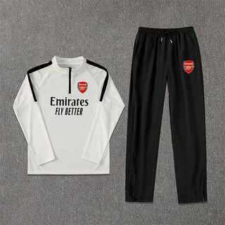 2425 Half Zipper Soccer Suit Set Men's Manchester City Same Style Costume Training Wear Sports Running Quick Drying Clothes Long Sleeve 3BaT