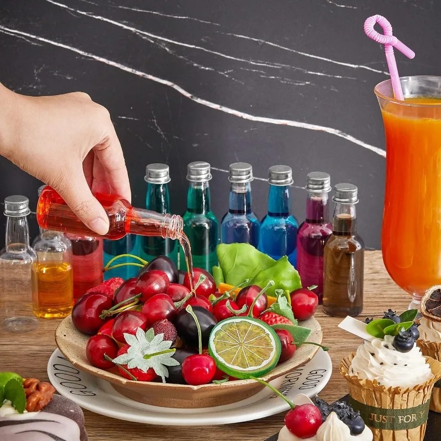 1 / 2 Chiếc Mini Rượu Chai Nhựa Nhỏ Bắn Chai Rỗng Chai Rượu Ủng Hộ Đảng