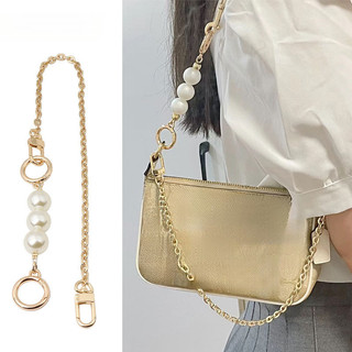 Phụ kiện túi Nolita 19: dây xích, dây nối ngọc trai, dây đeo, trang trí dưới cánh tay