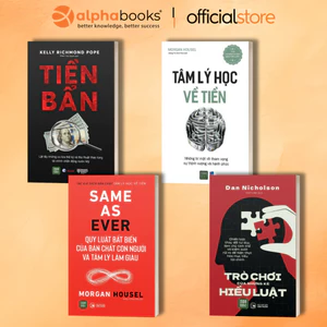Sách - Lẻ/Combo: Tiền Bẩn + Tâm Lý Học Về Tiền + Same As Ever + Trò Chơi Của Những Kẻ Hiểu Luật