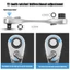 Exhila Hai Hướng Ratcheting Bộ 72 Răng Hai Đầu Chống Rỉ Sét Mạ Điện Bộ Dụng Cụ Nhanh Không Gian Chặt