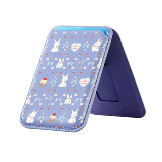 Thỏ Hoa Văn Anh Đào Ví Cho iPhone 16 15 14 13 12 pro Max 16Plus Thẻ Điện Thoại Cho Ốp Lưng Bỏ Túi Bao