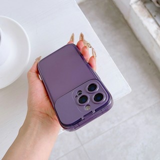 [Beecover] Ốp Gương Lật Màu Tím Cho IPHONE 16 15 14 13 12 11 PRO MAX X XS XR XSMAX 7 8 + Plus SE 2020 / 2022 Vỏ FGJZ