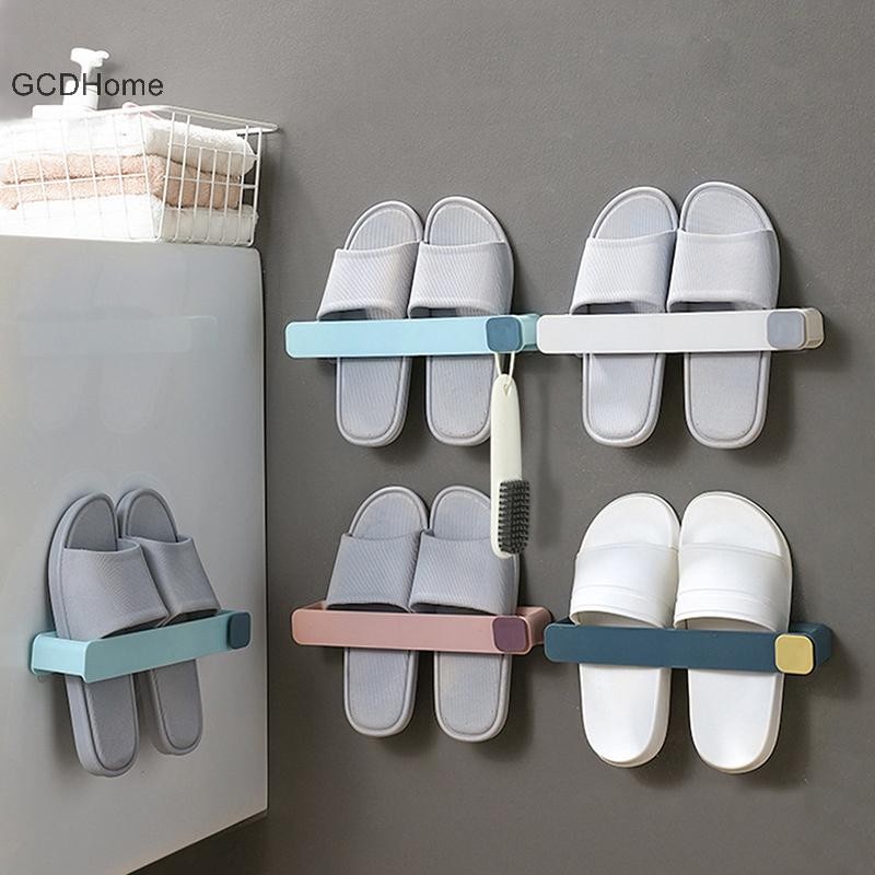 Kệ Dép Treo Tường GCDHome Khoan - Giá Để Giày Tiết Kiệm Không Gian 1 Tầng HOT